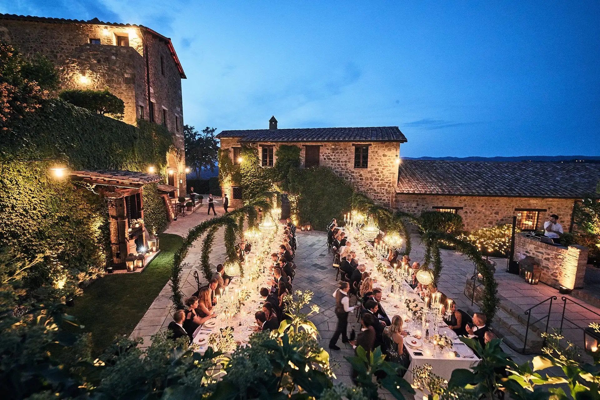 tuscan winery wedding