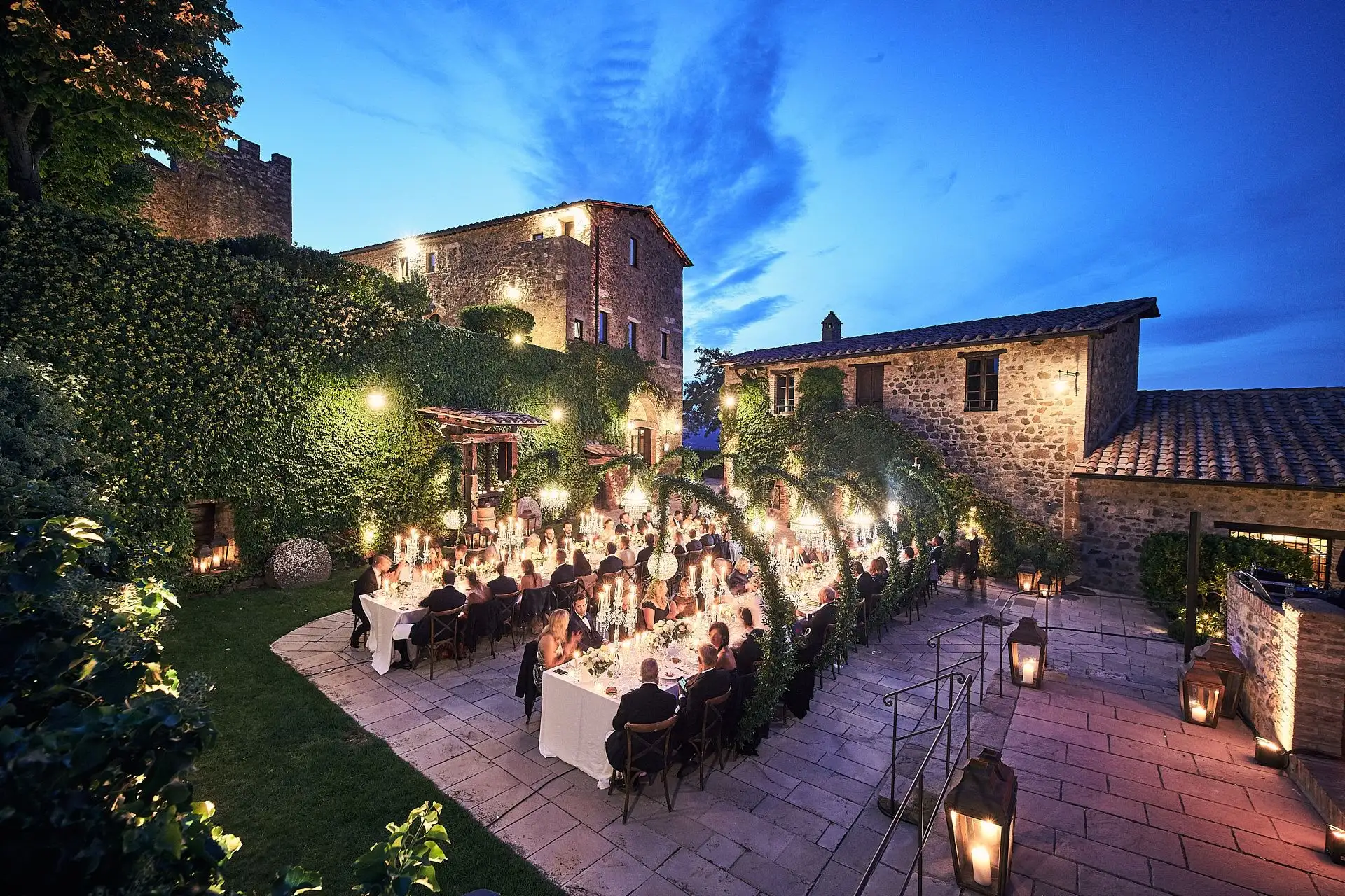 tuscan winery wedding