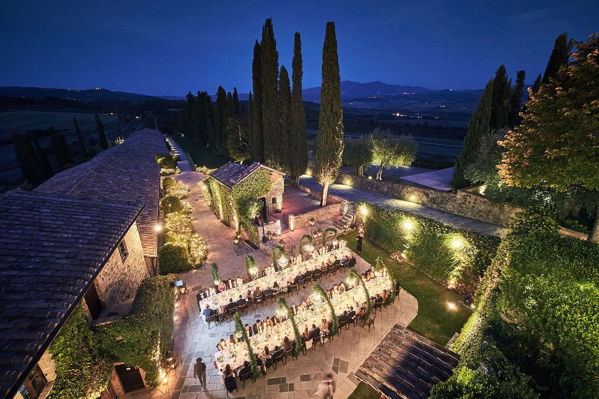 tuscan winery wedding