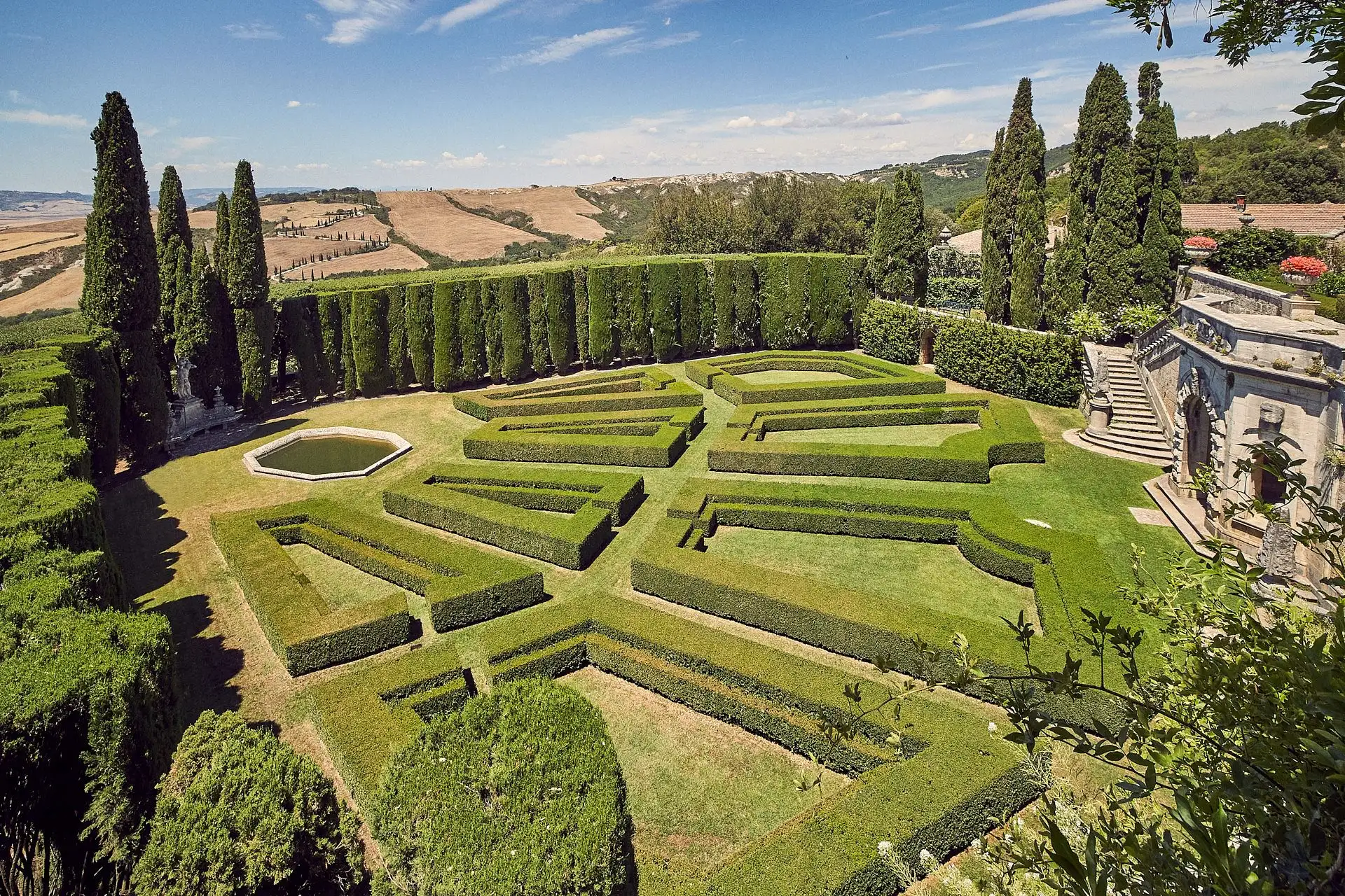 tuscany wedding la foce
