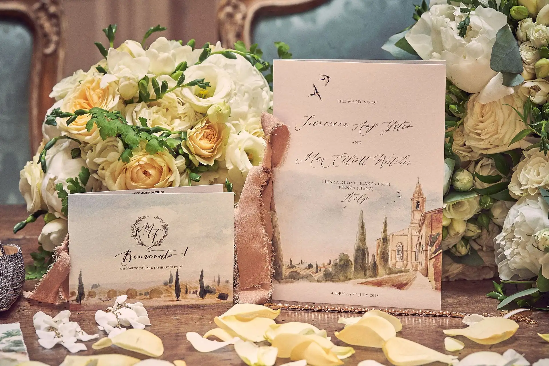 tuscany wedding la foce