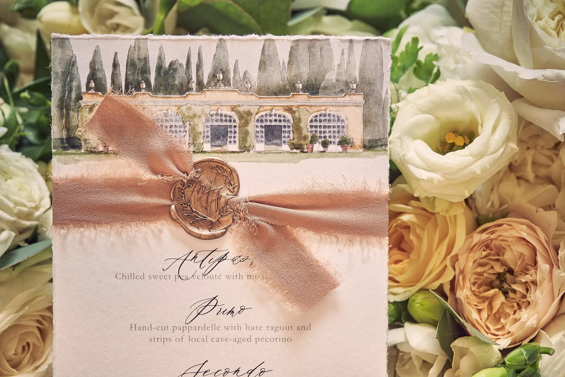 tuscany wedding la foce
