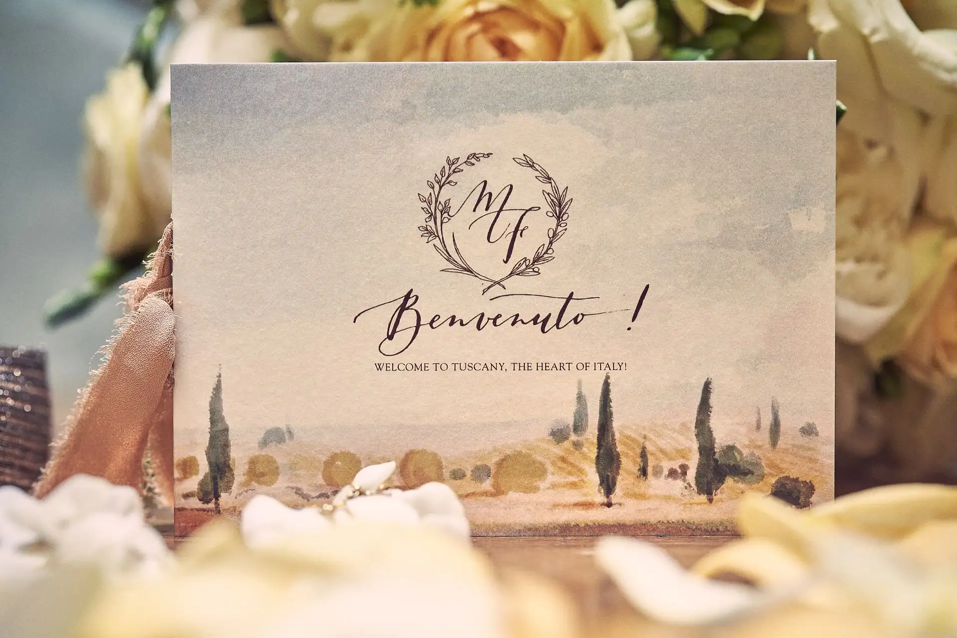 tuscany wedding la foce