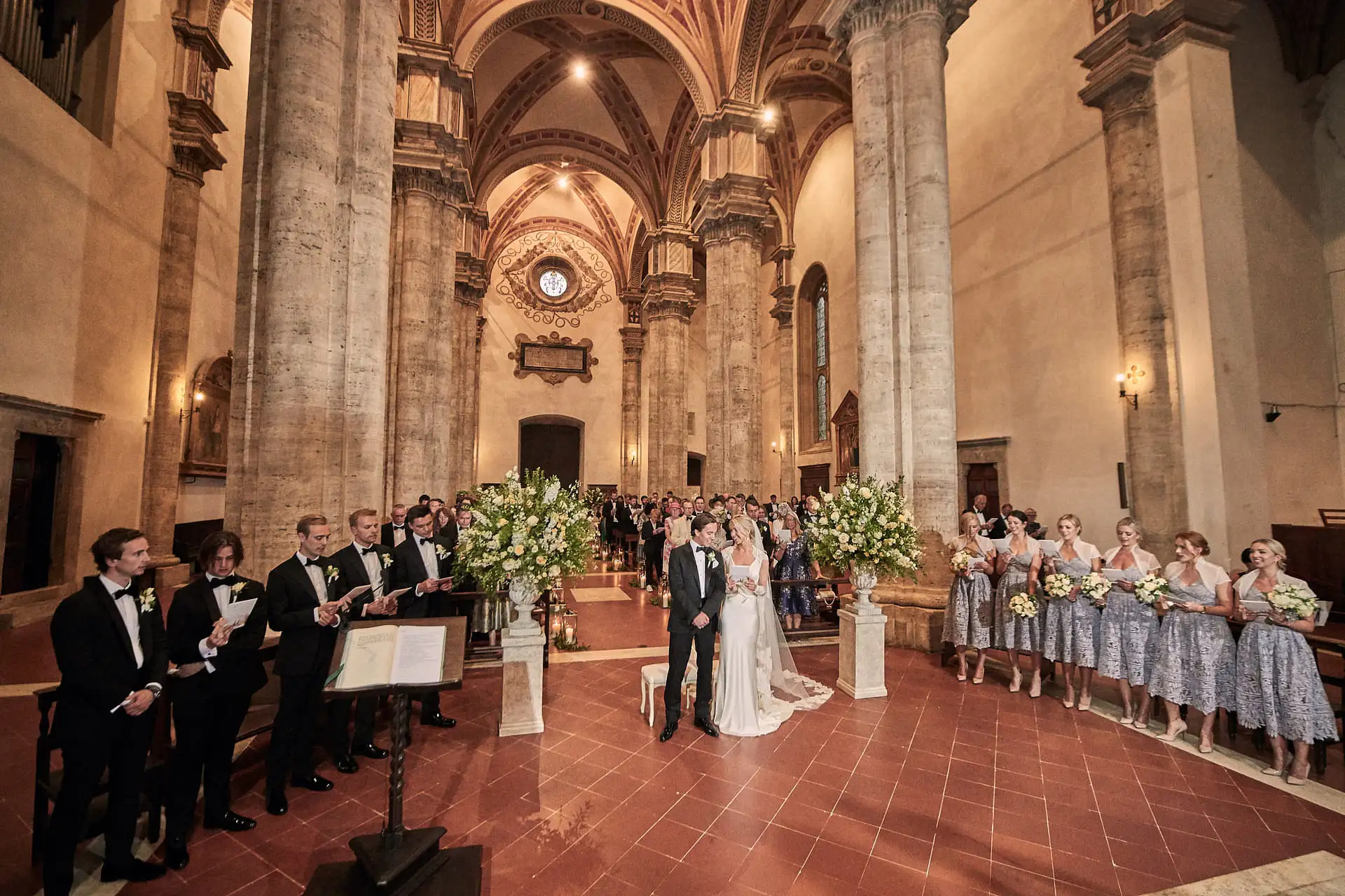 tuscany wedding la foce