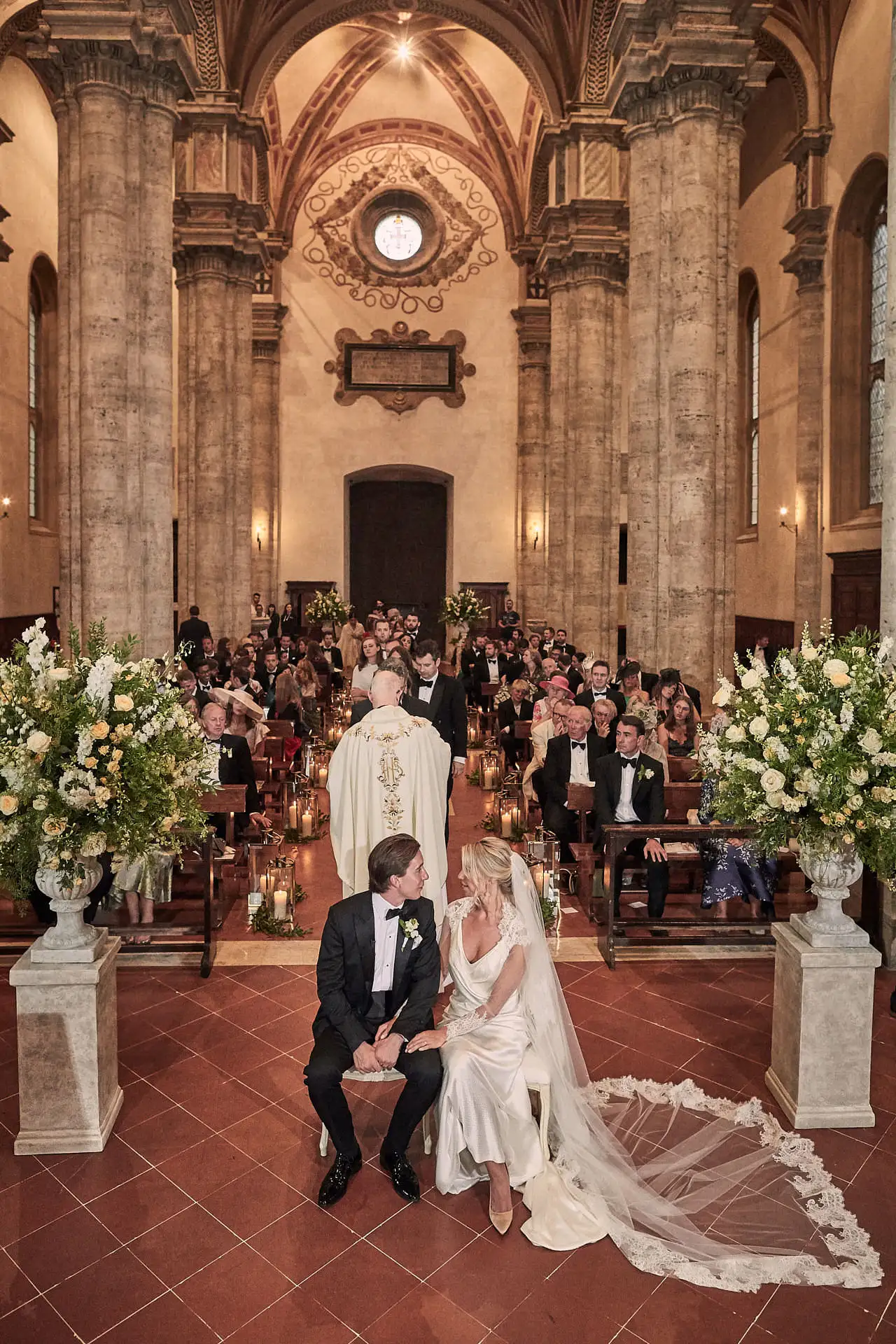 tuscany wedding la foce