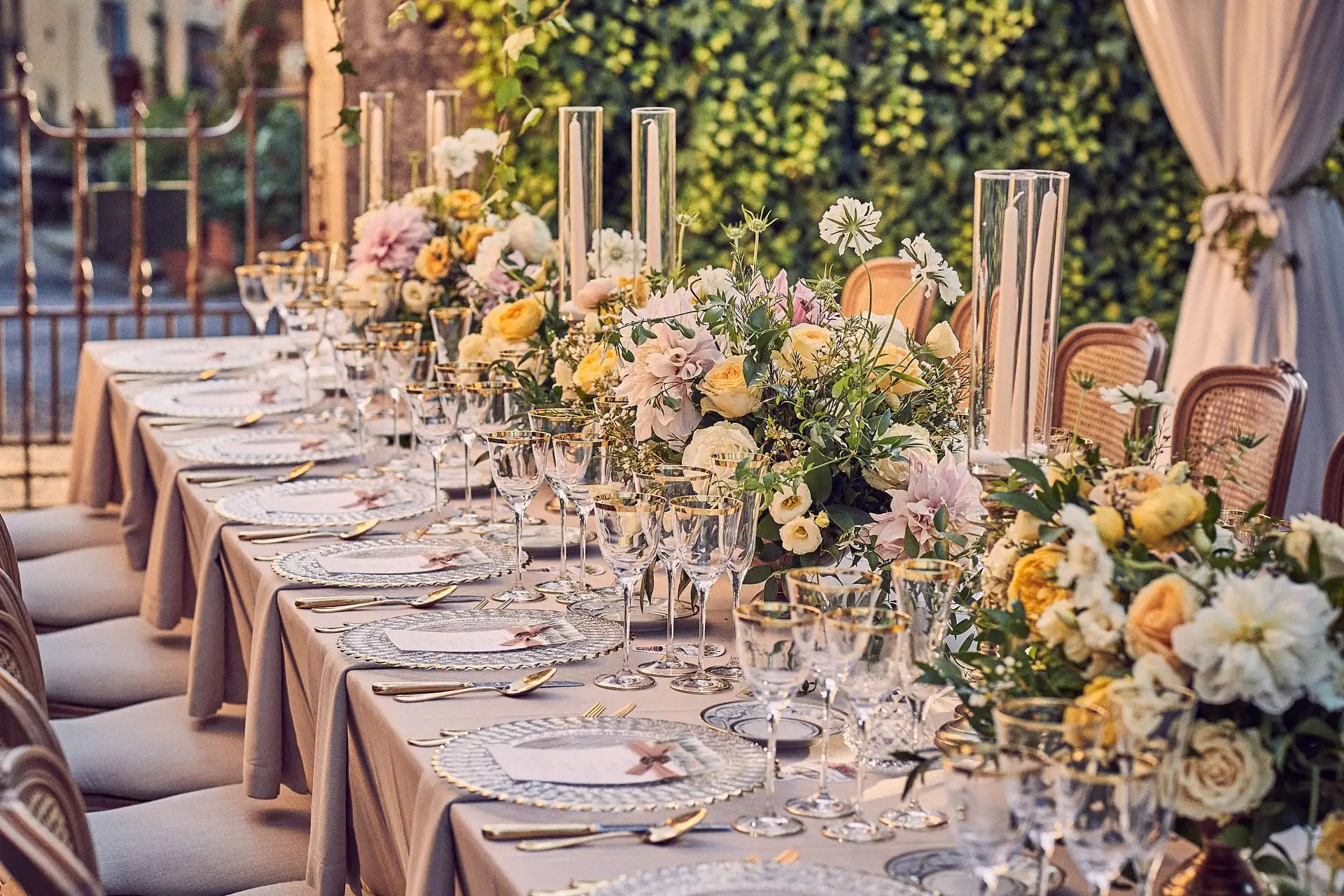 tuscany wedding la foce