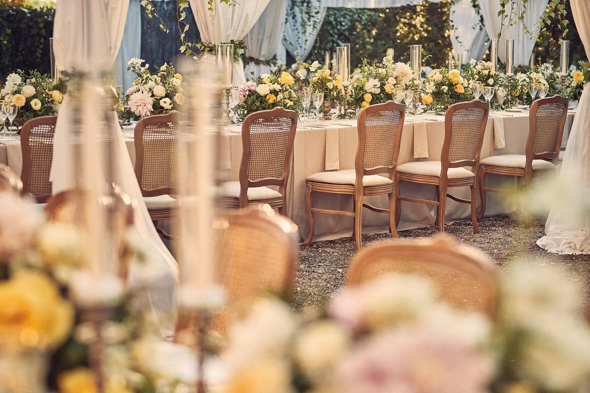 tuscany wedding la foce