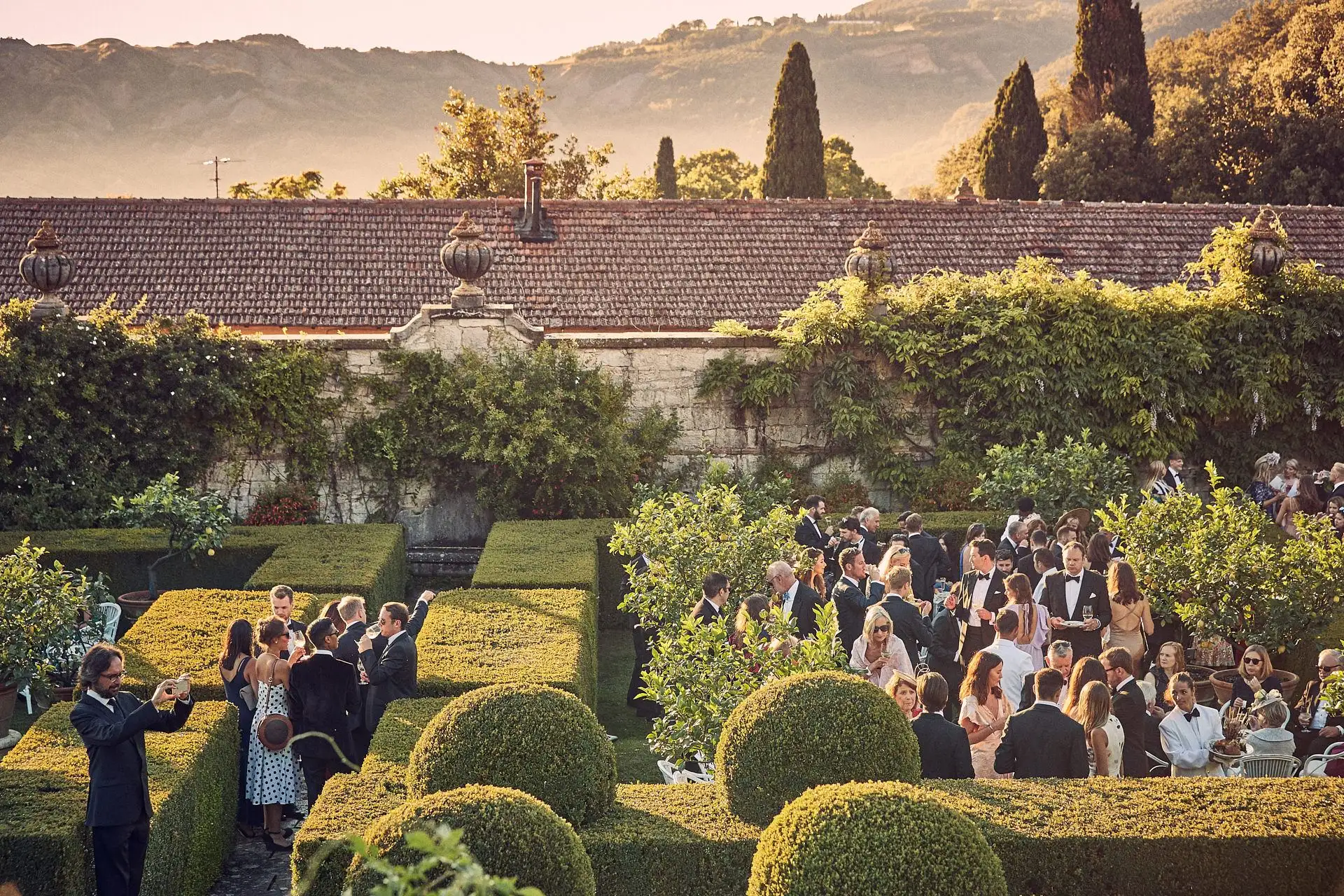 tuscany wedding la foce