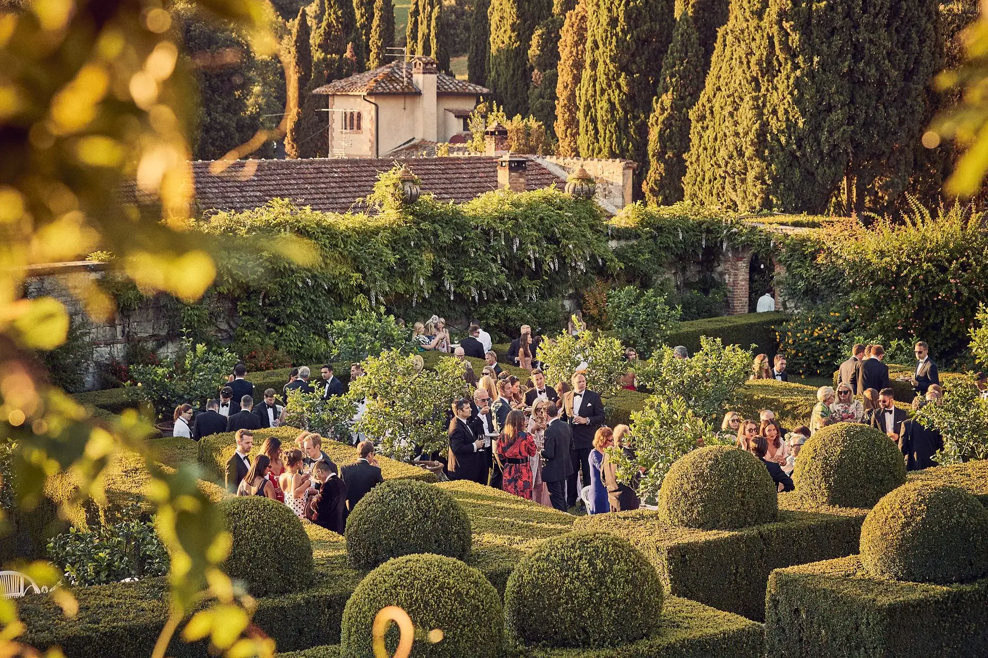 tuscany wedding la foce