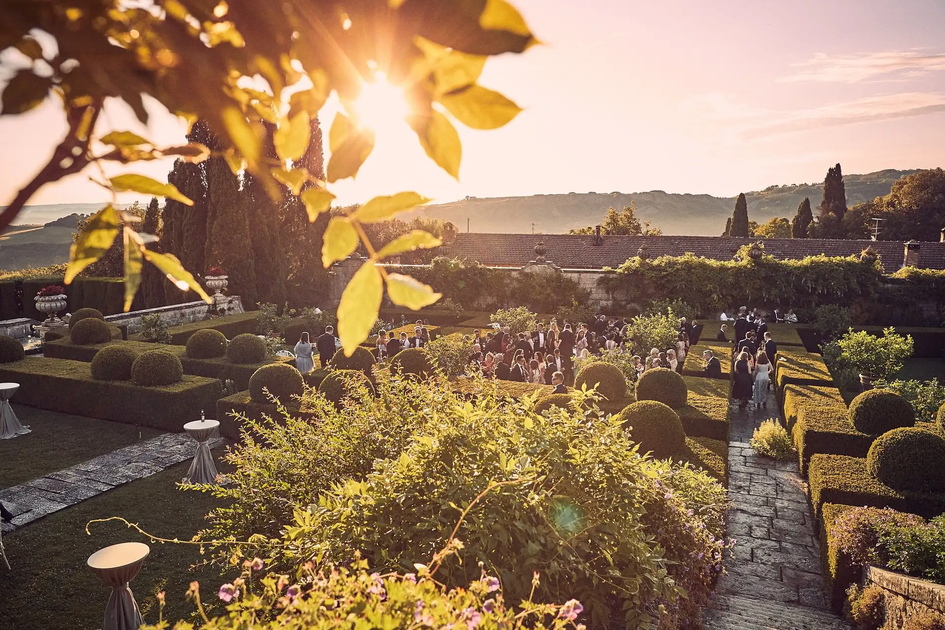 tuscany wedding la foce