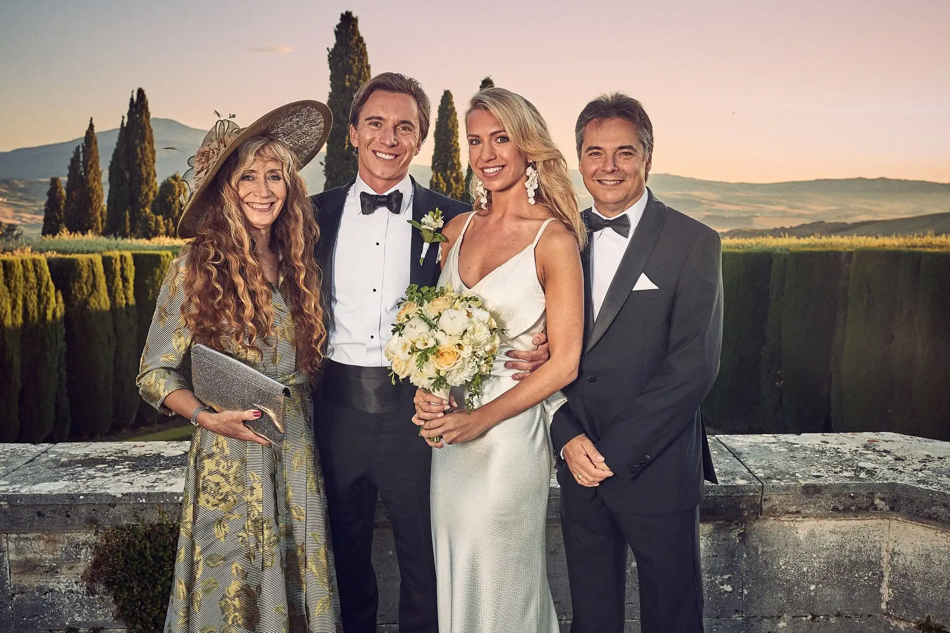 tuscany wedding la foce