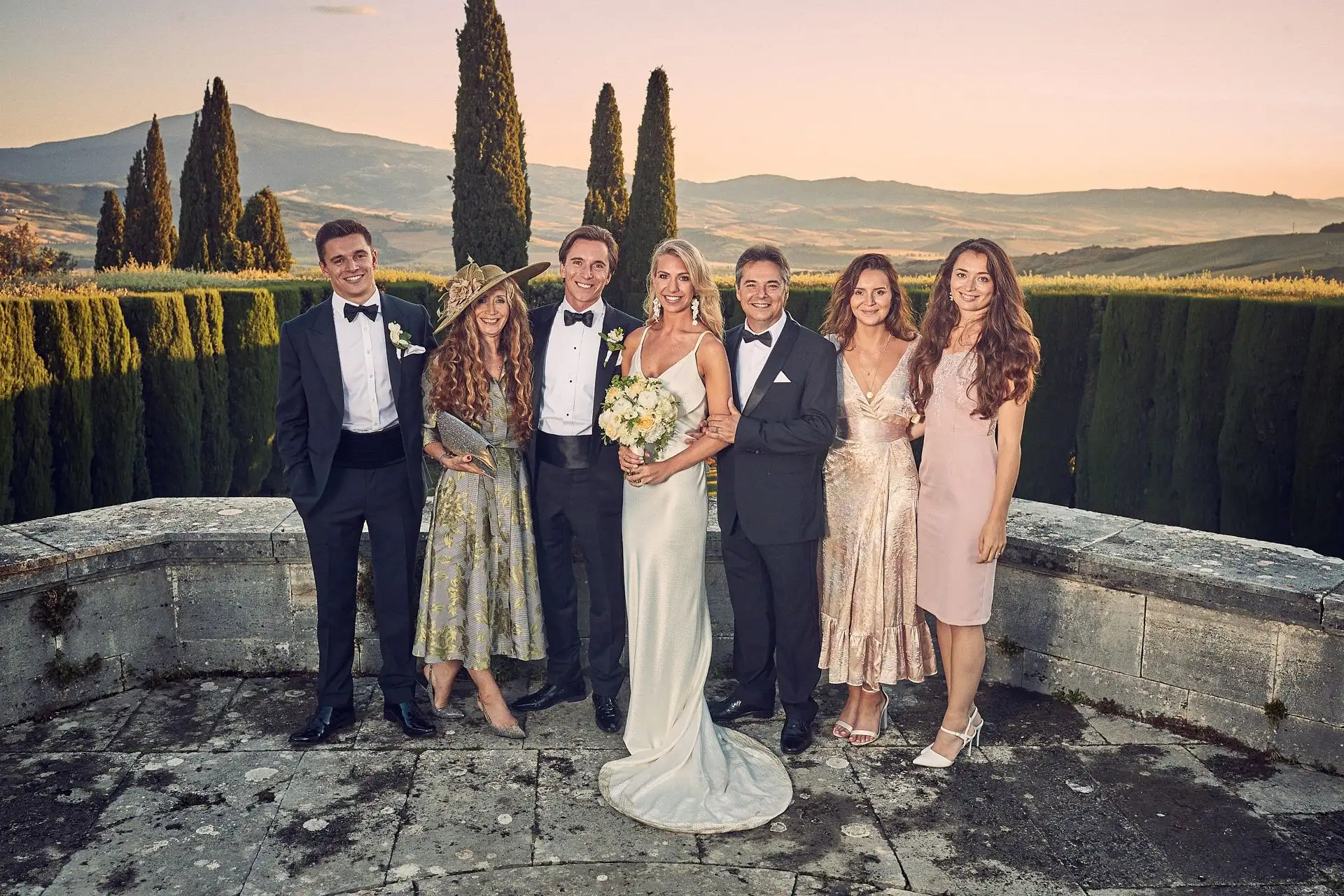 tuscany wedding la foce
