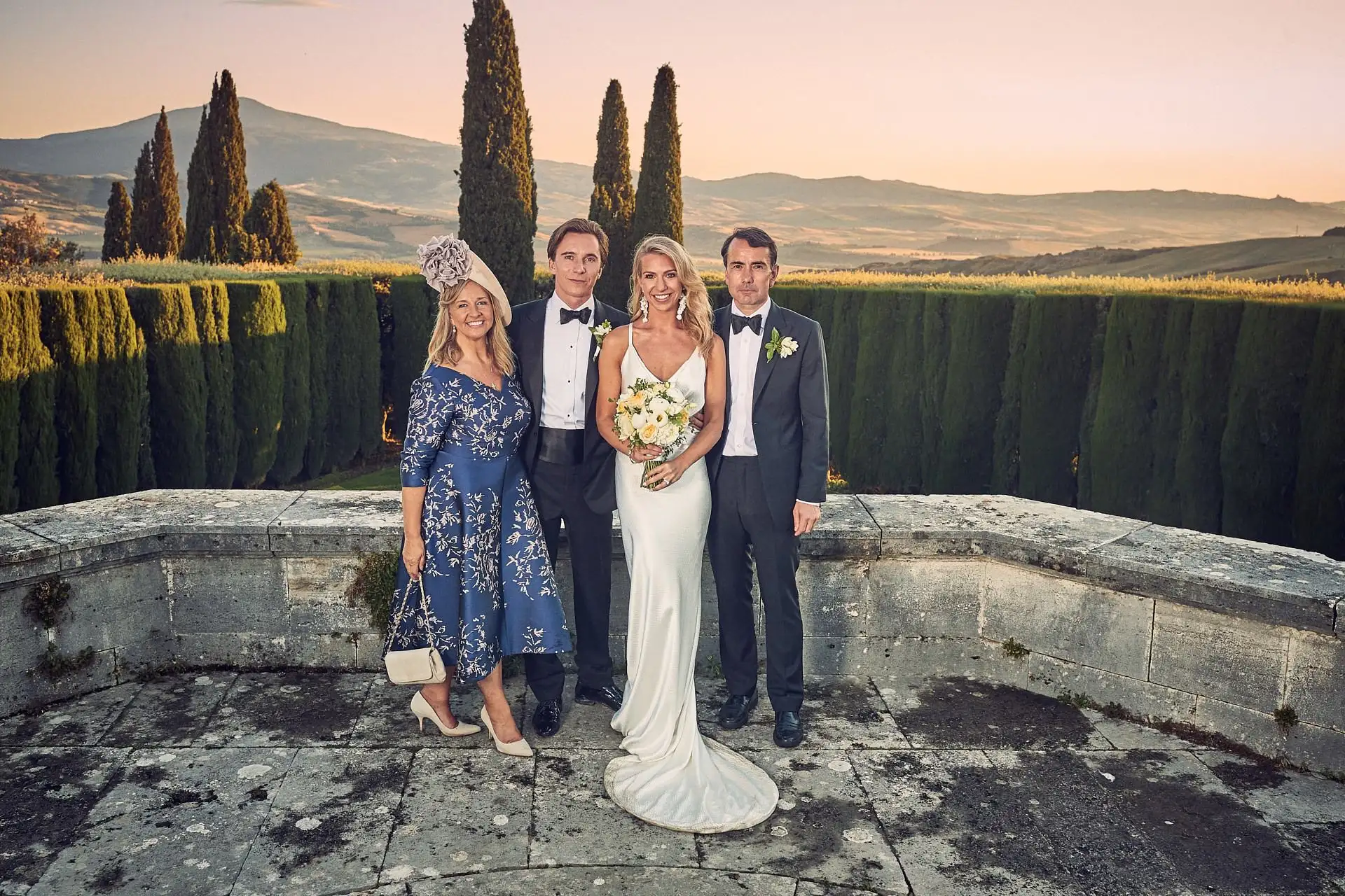 tuscany wedding la foce