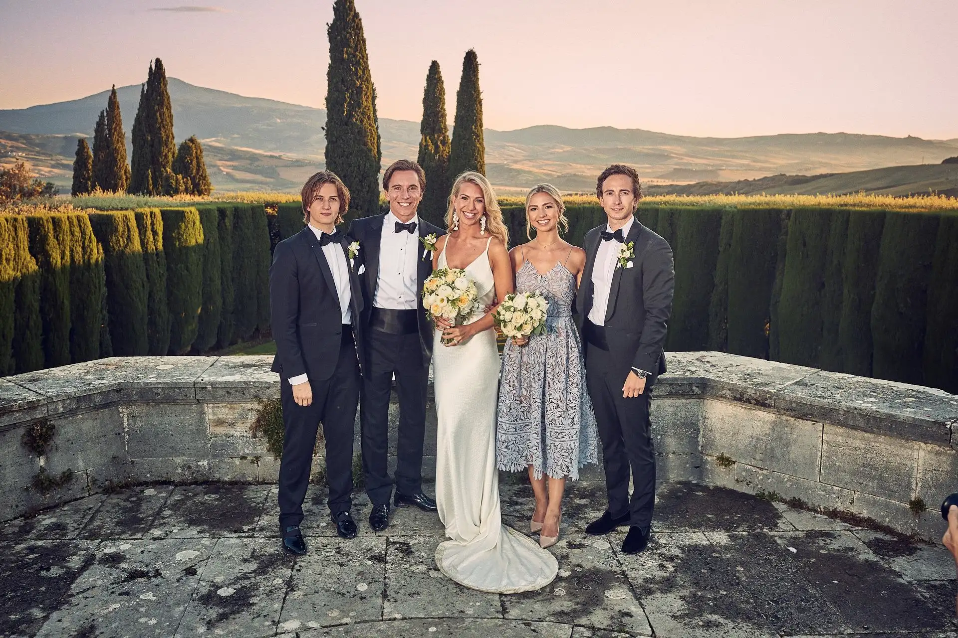 tuscany wedding la foce