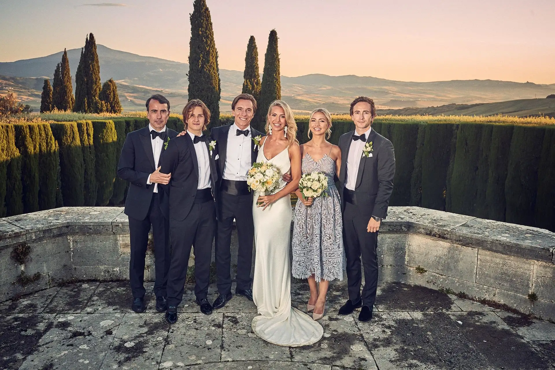 tuscany wedding la foce