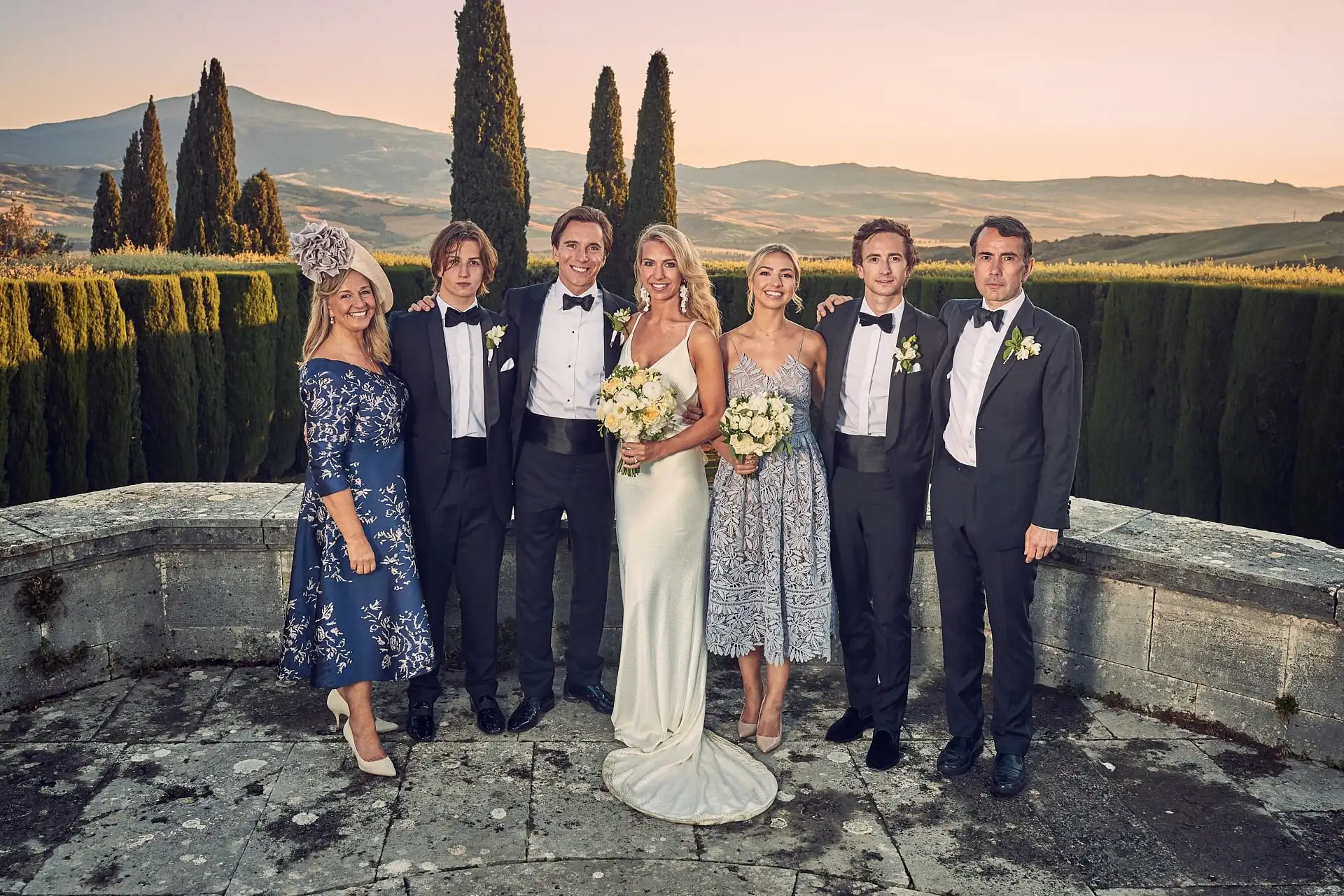 tuscany wedding la foce