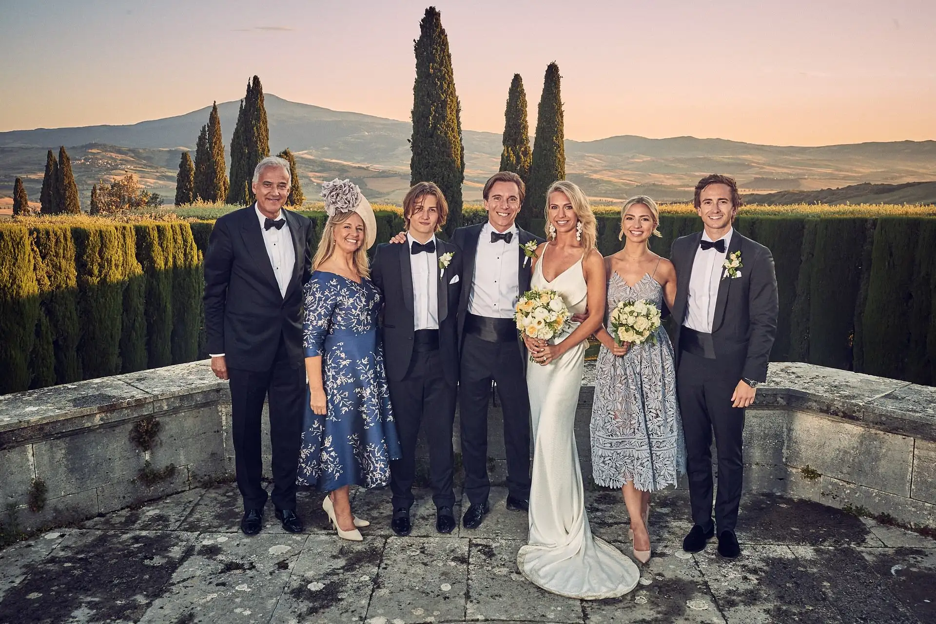 tuscany wedding la foce