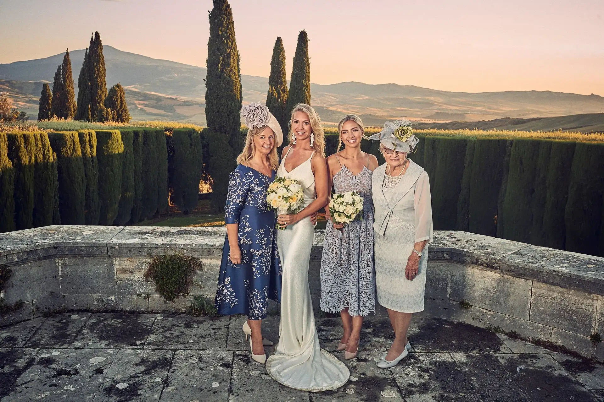 tuscany wedding la foce