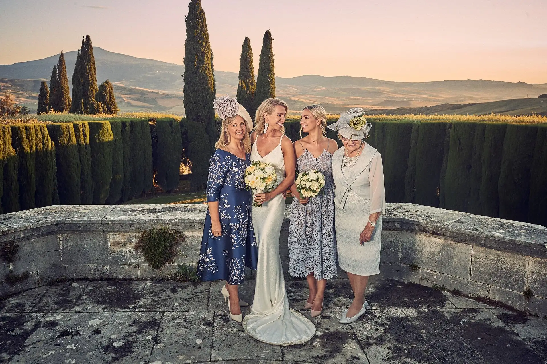 tuscany wedding la foce