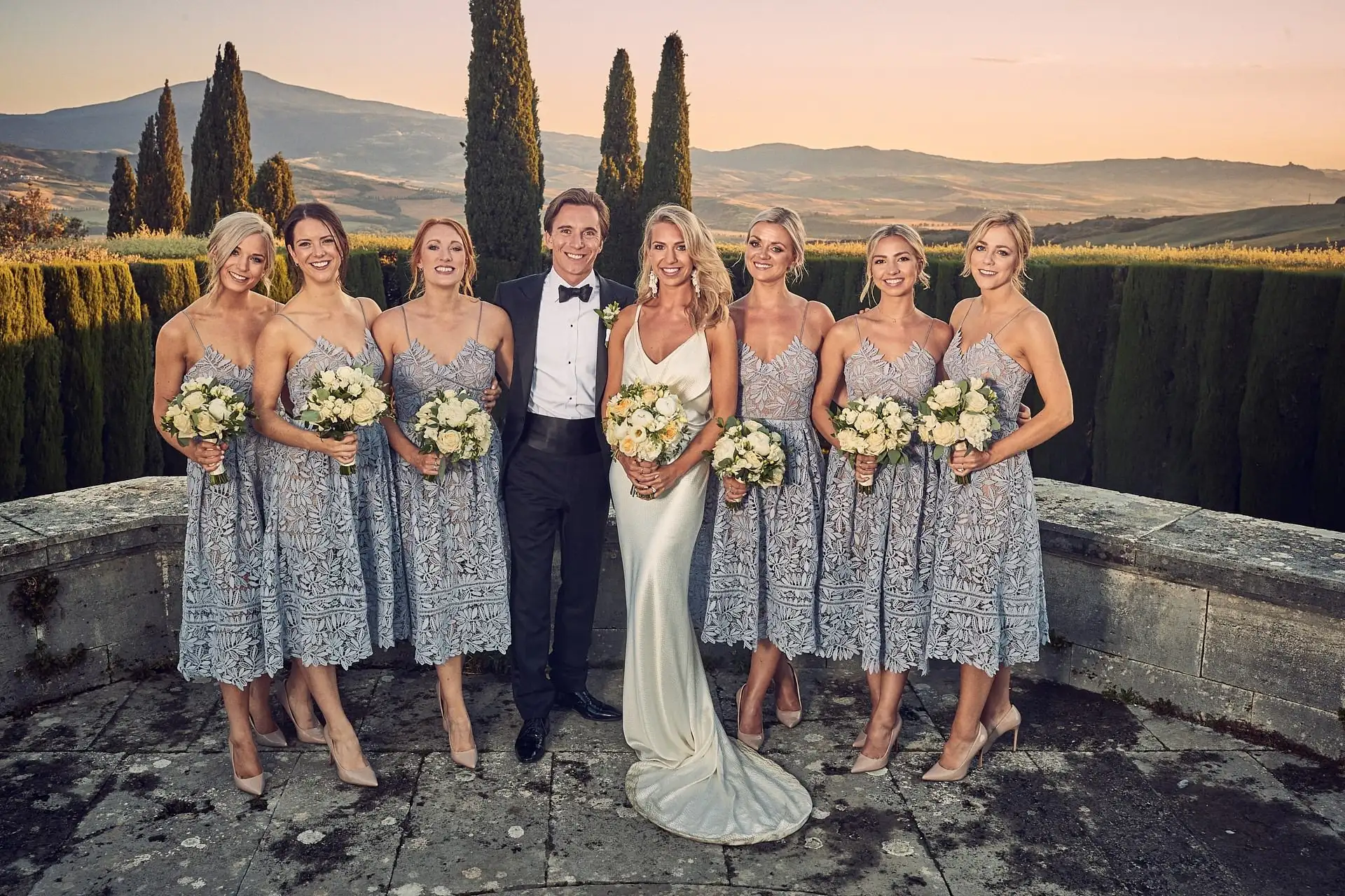 tuscany wedding la foce