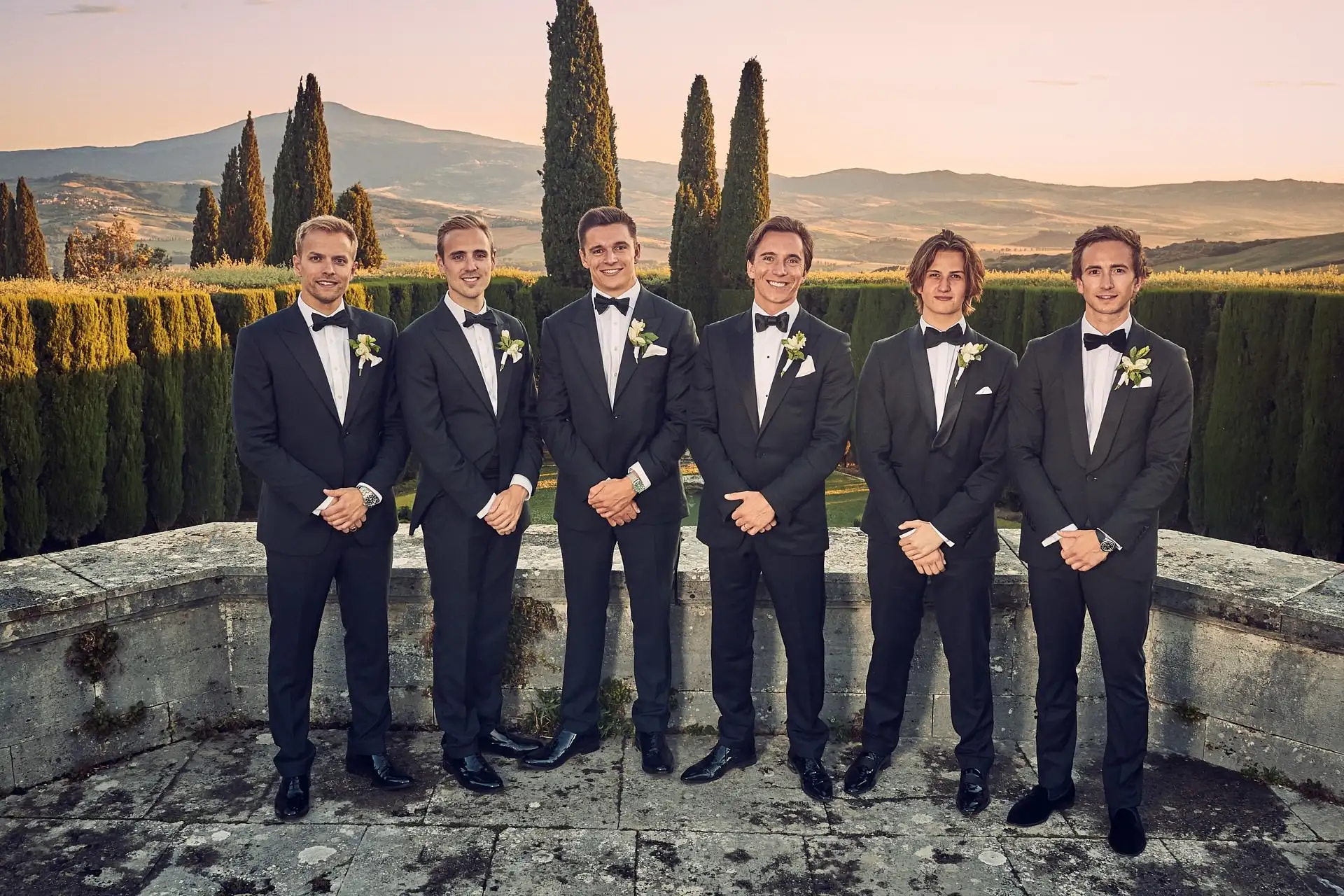 tuscany wedding la foce