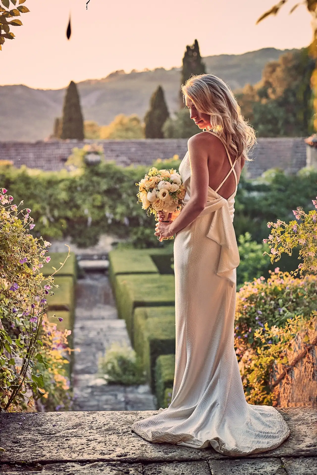 tuscany wedding la foce