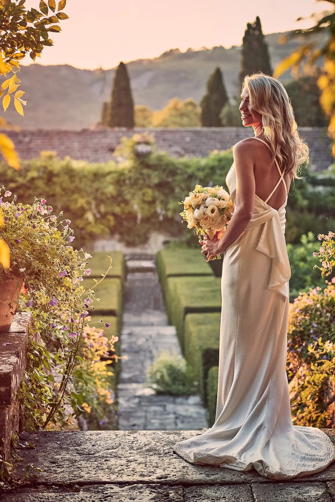 tuscany wedding la foce