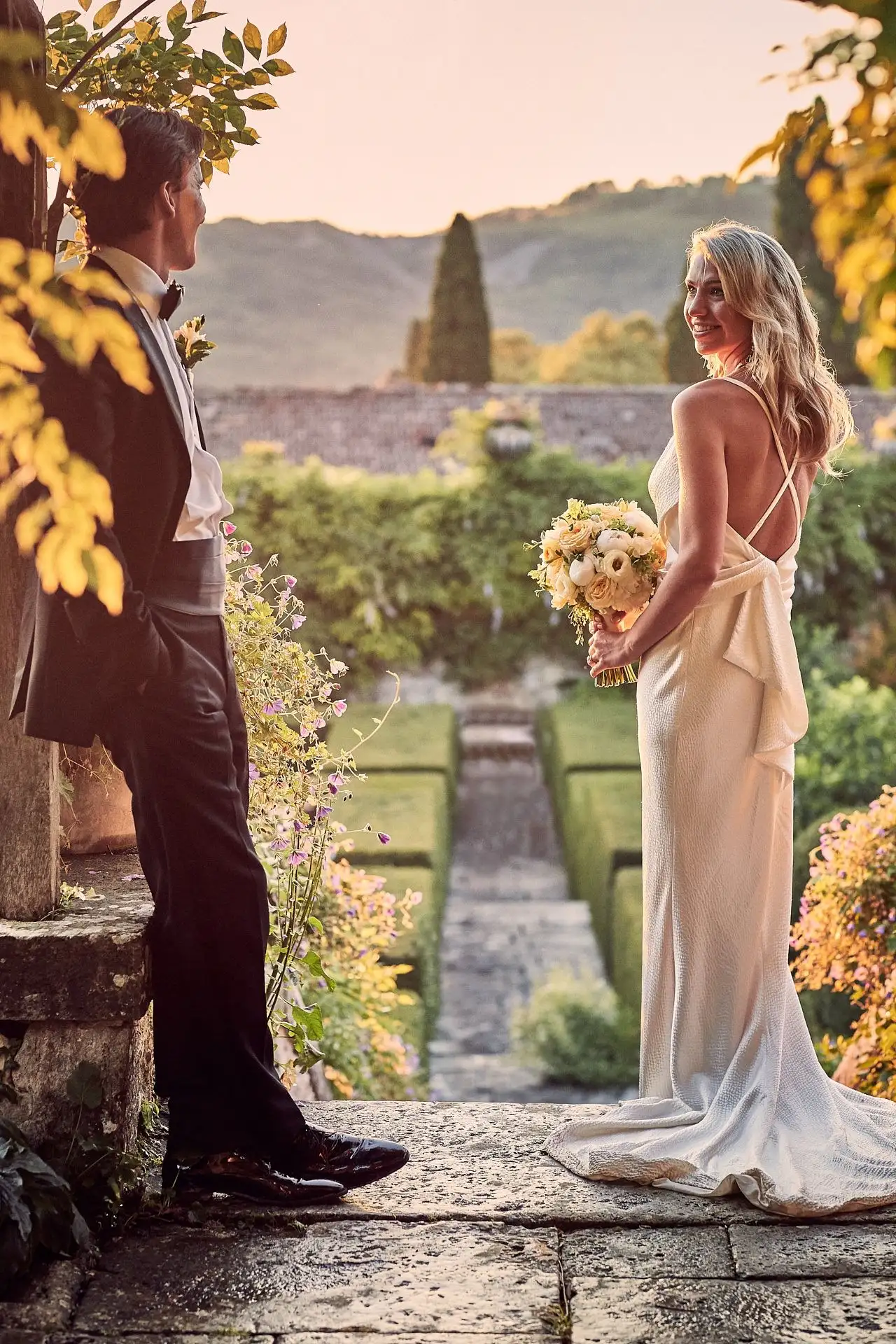 tuscany wedding la foce