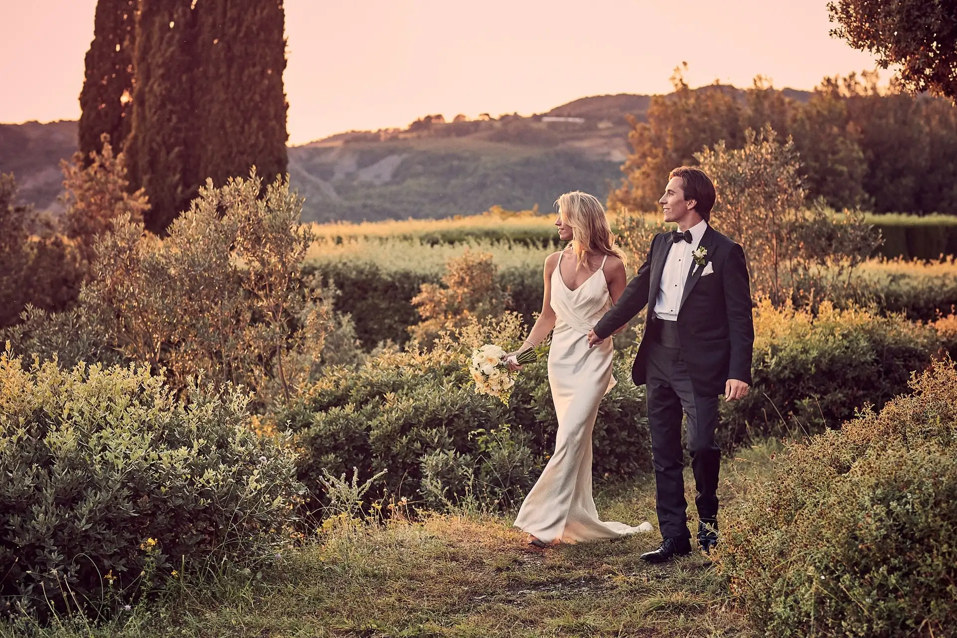tuscany wedding la foce