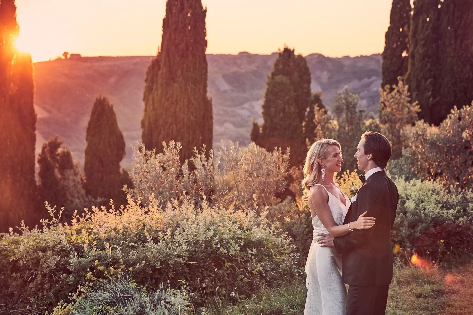 tuscany wedding la foce