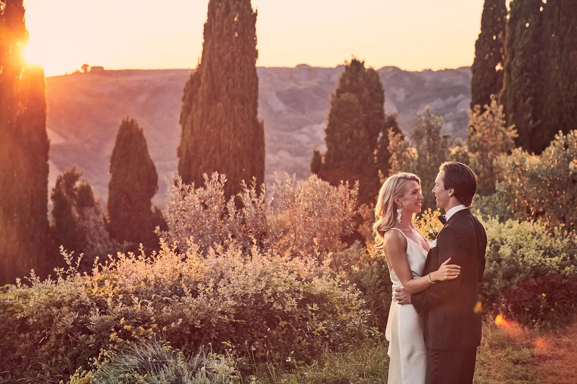 tuscany wedding la foce