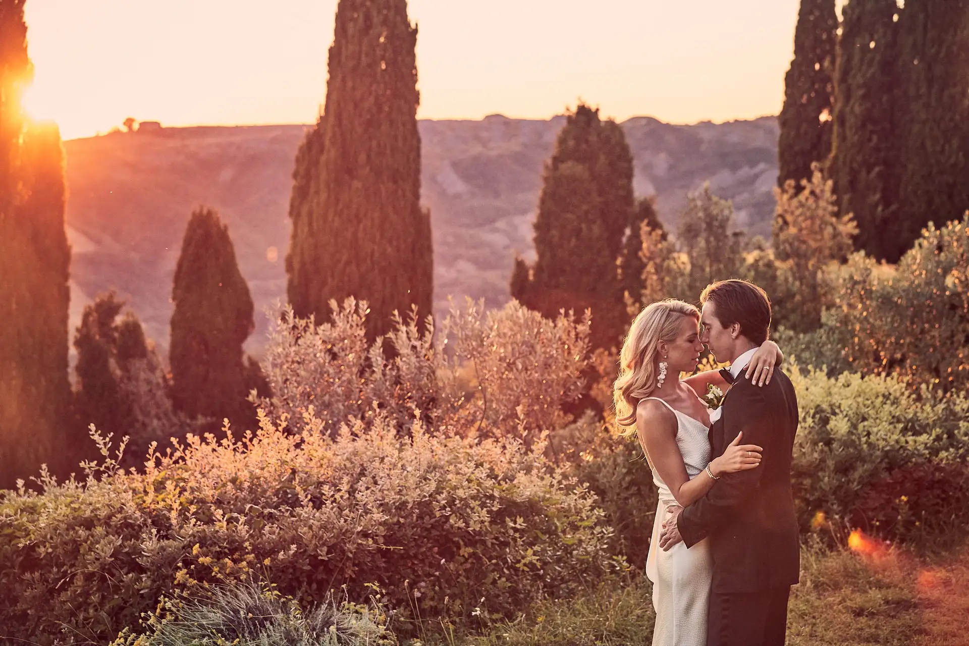 tuscany wedding la foce