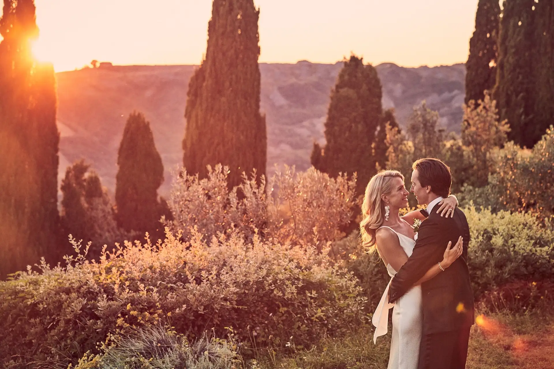 tuscany wedding la foce