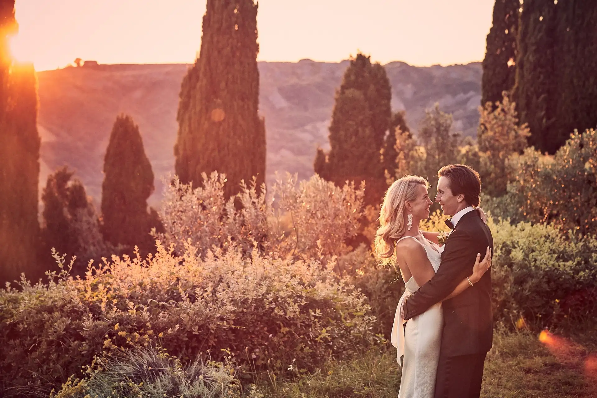 tuscany wedding la foce