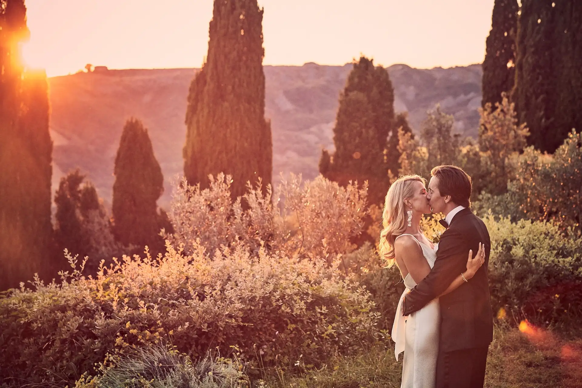 tuscany wedding la foce