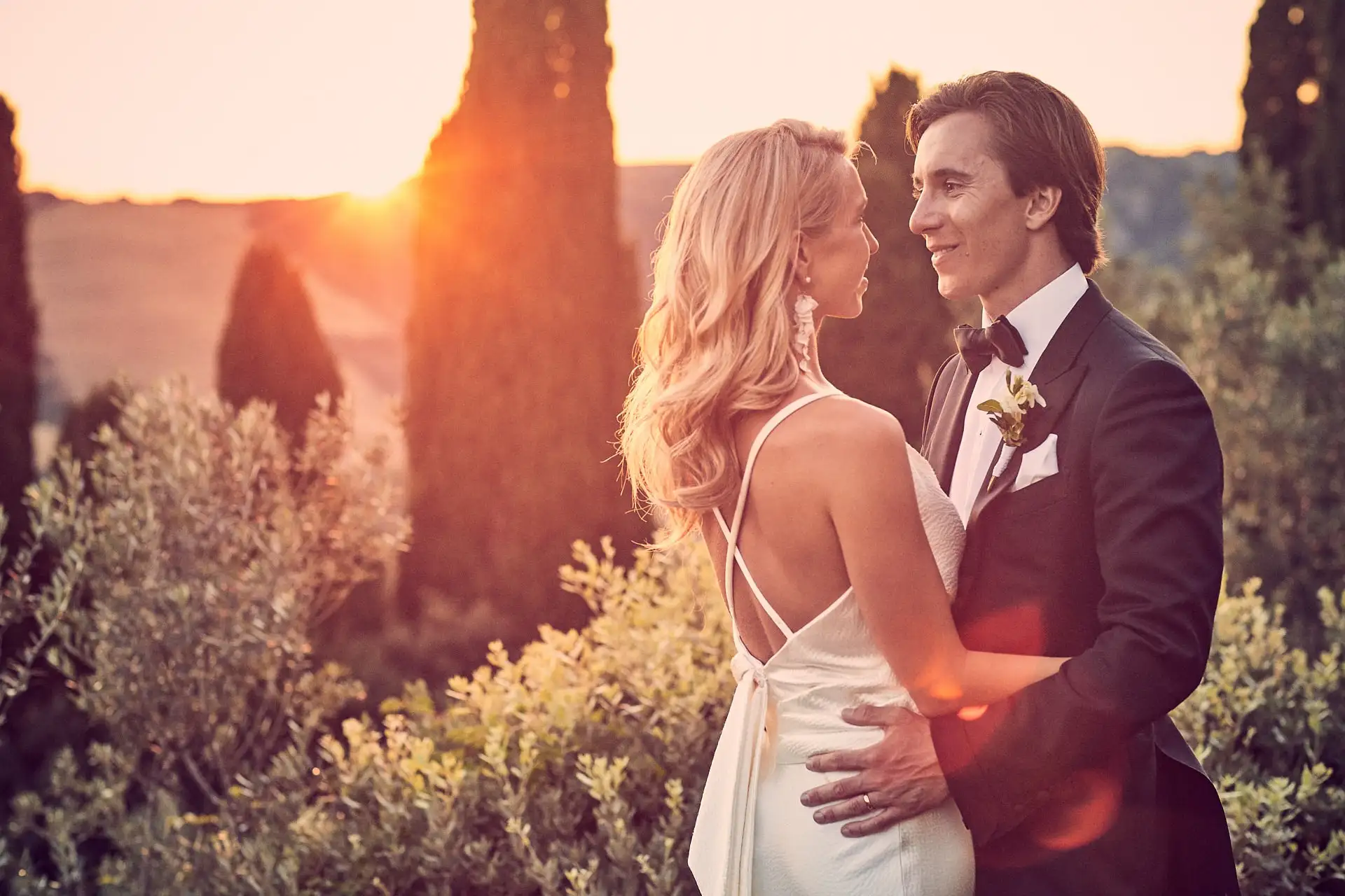 tuscany wedding la foce