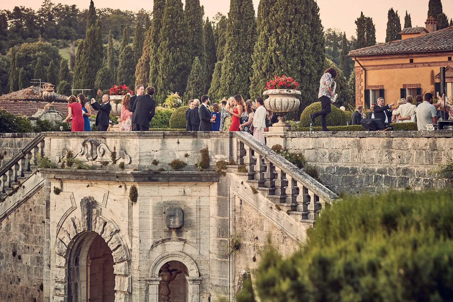 tuscany wedding la foce