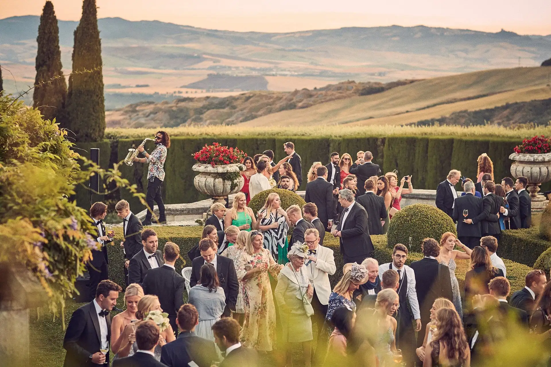 tuscany wedding la foce