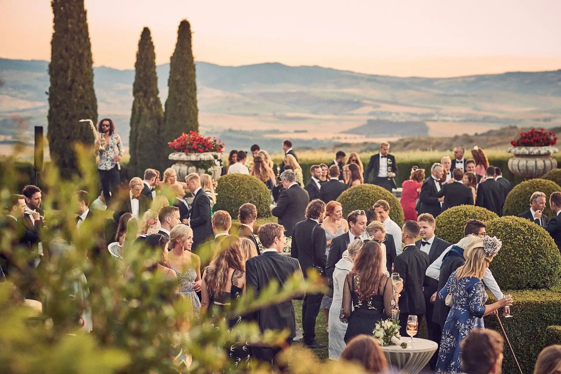 tuscany wedding la foce