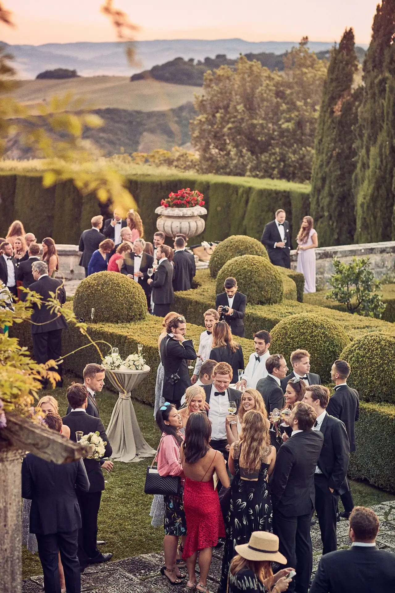 tuscany wedding la foce