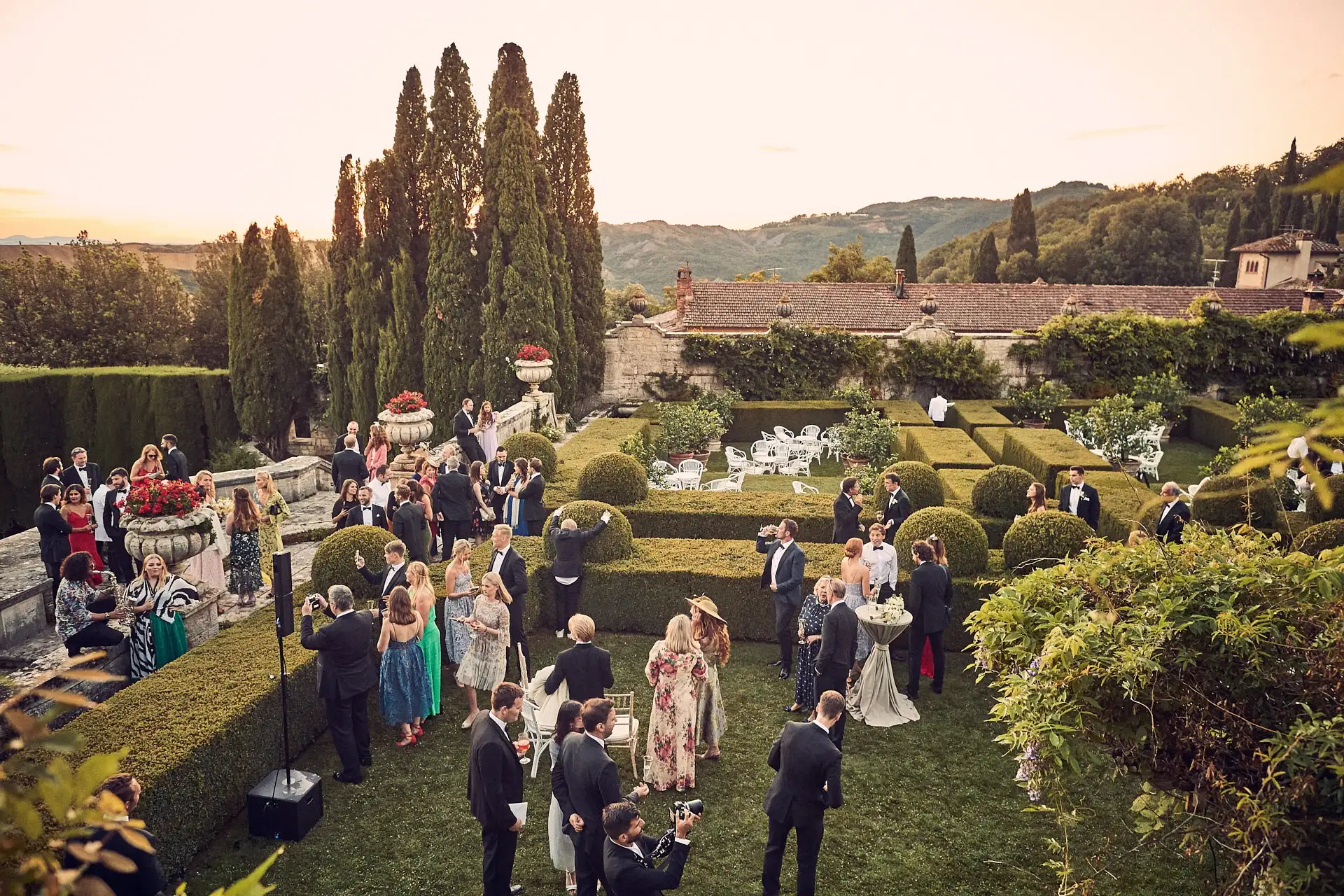 tuscany wedding la foce