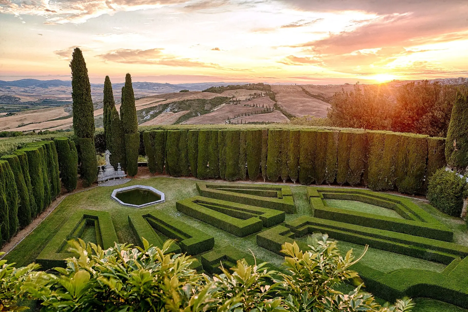 tuscany wedding la foce