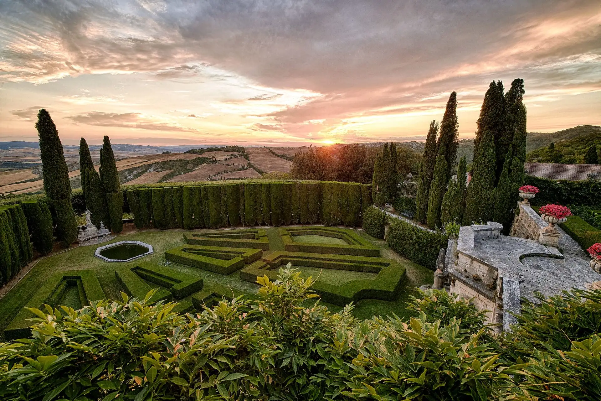 tuscany wedding la foce