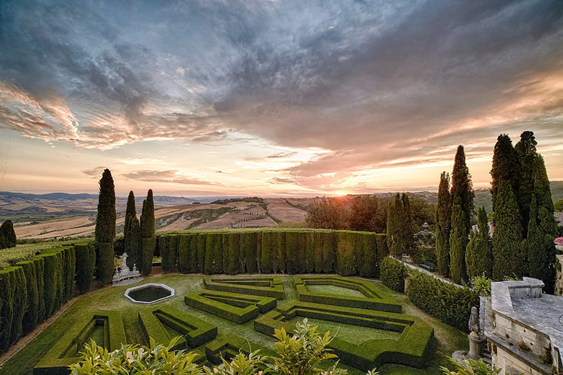 tuscany wedding la foce