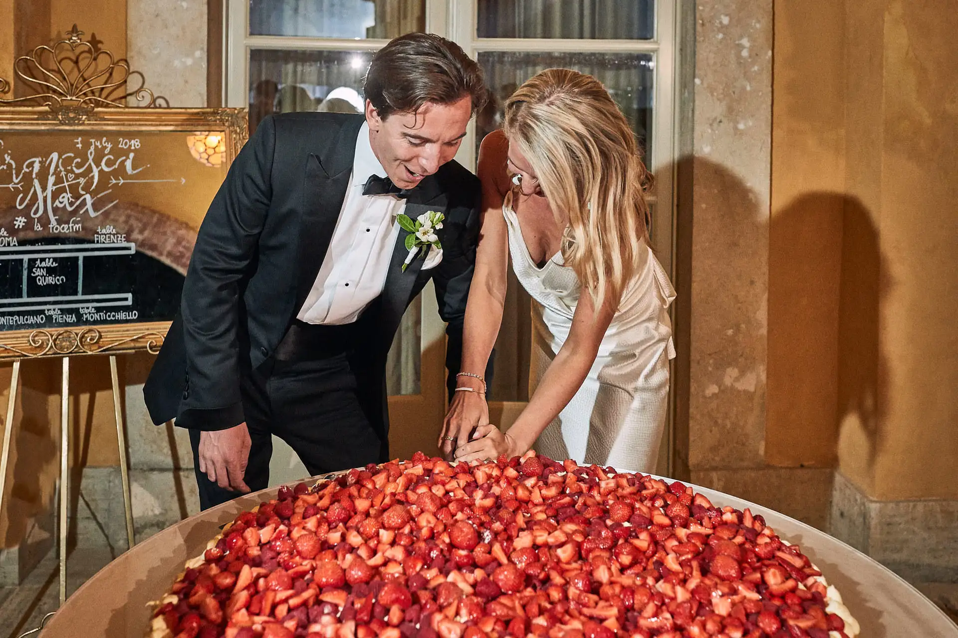 tuscany wedding la foce