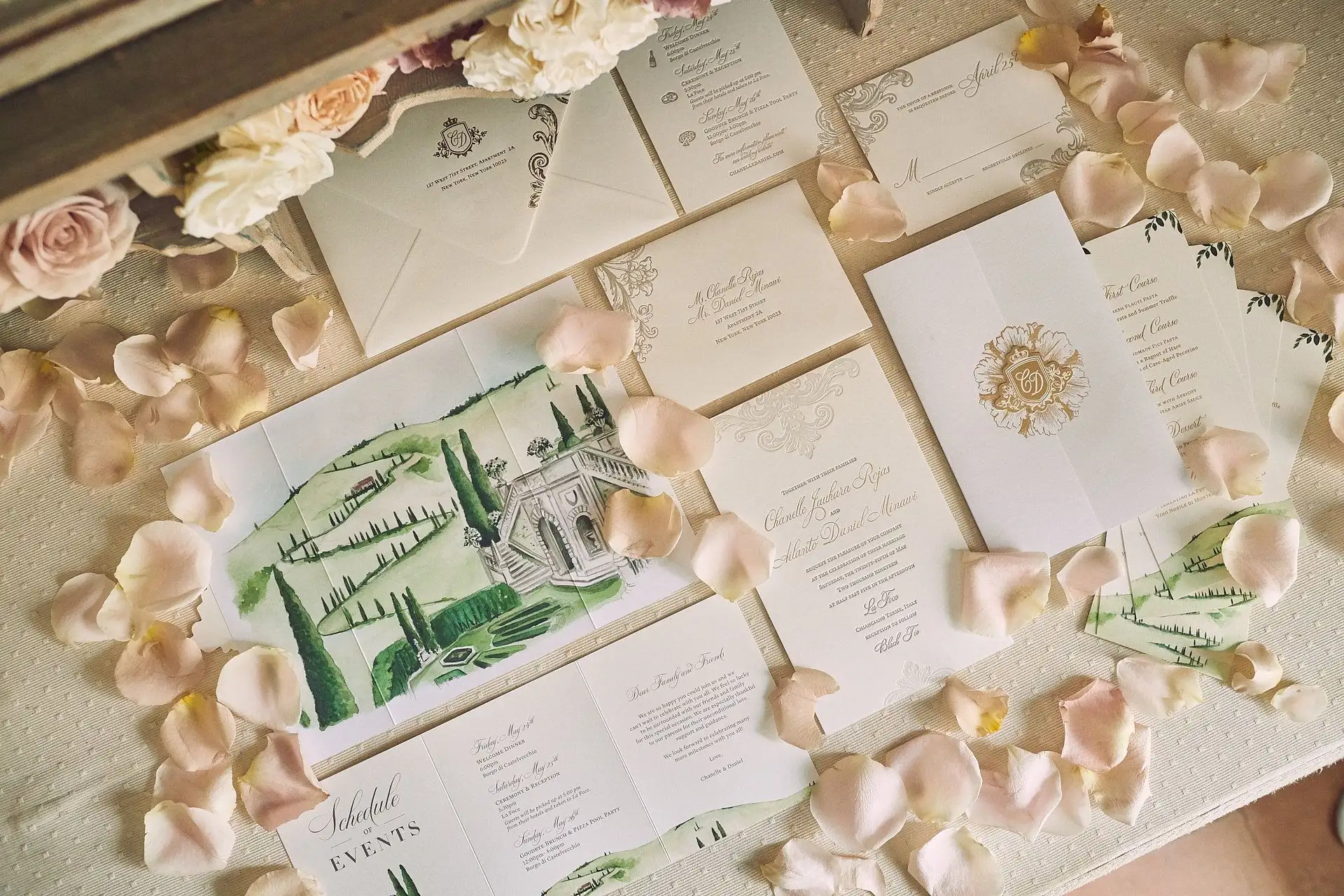 val d orcia wedding venue