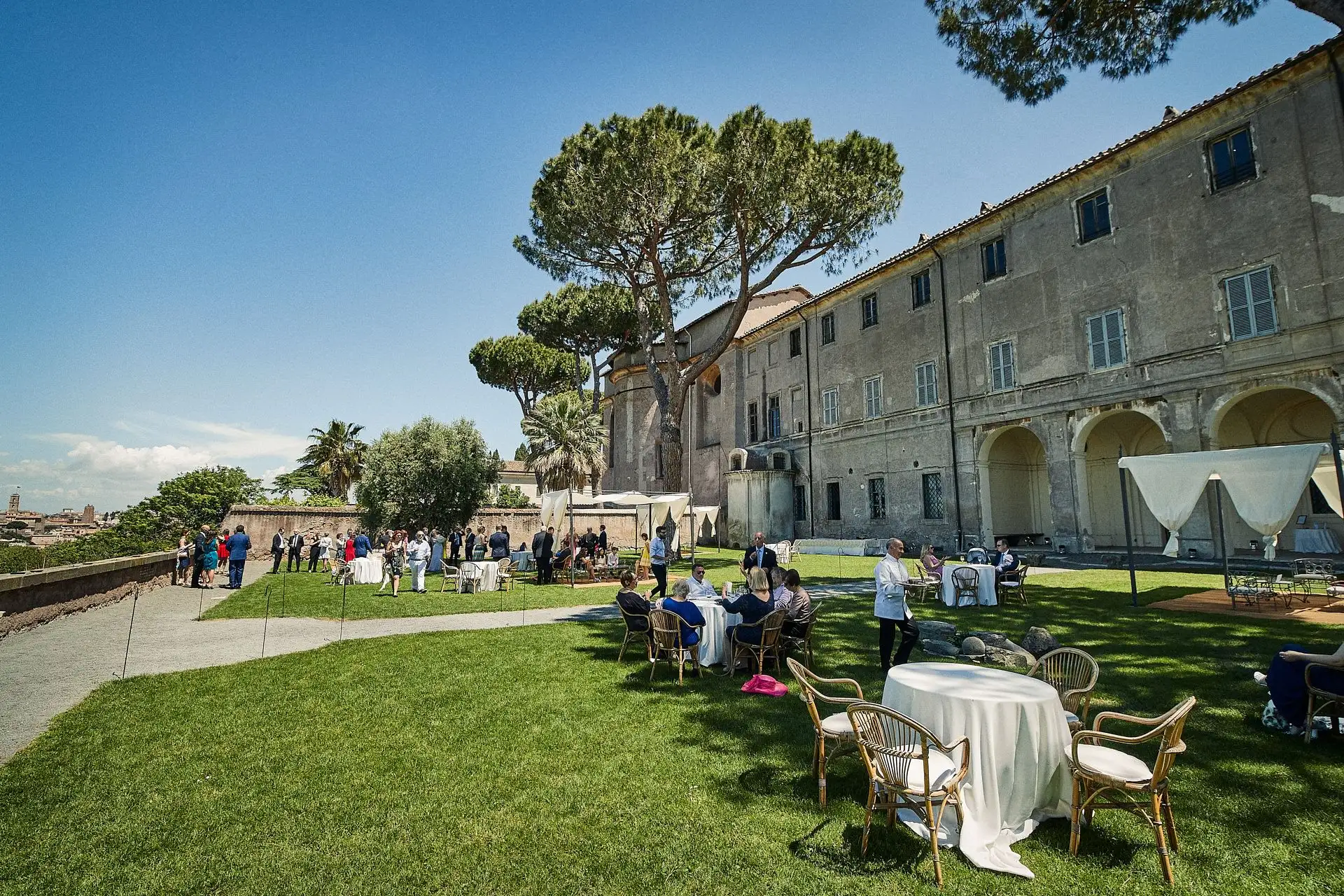 villa aurelia wedding rome