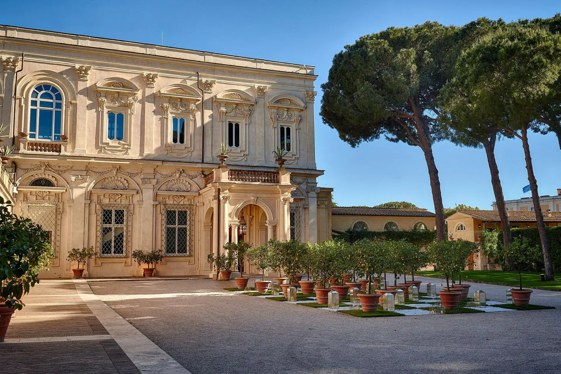 villa aurelia wedding rome