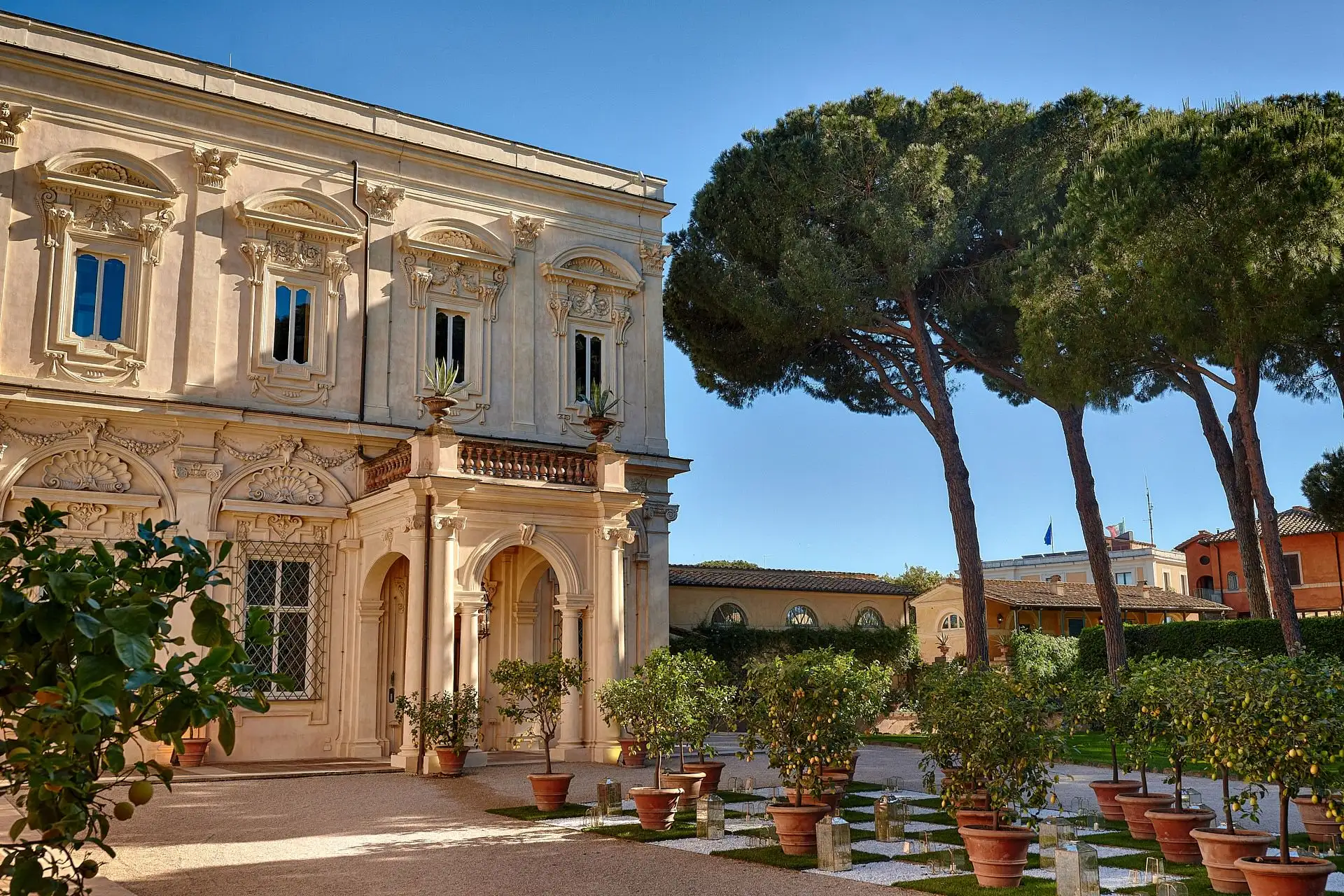 villa aurelia wedding rome