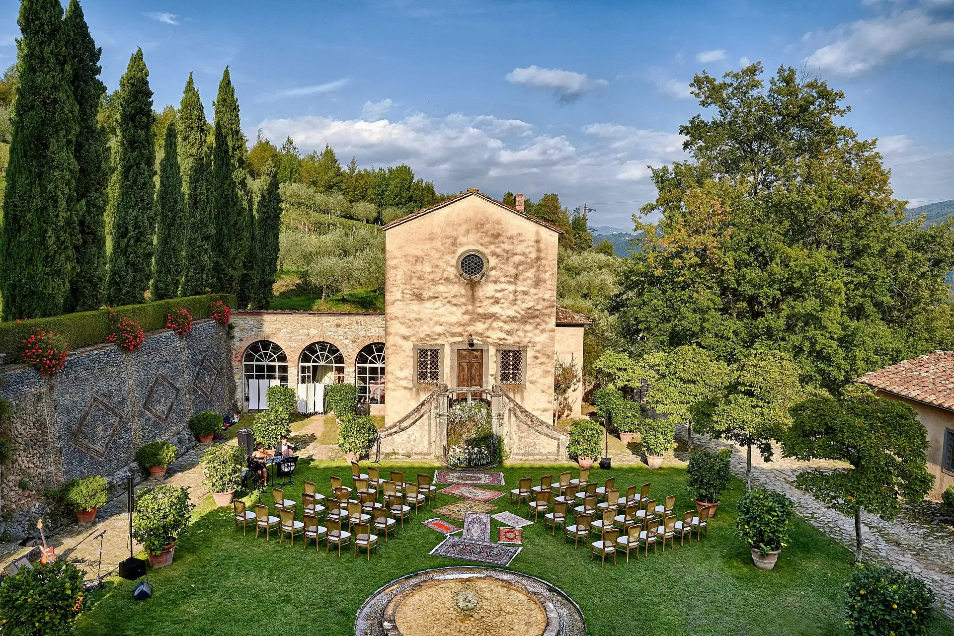 villa catureglio wedding